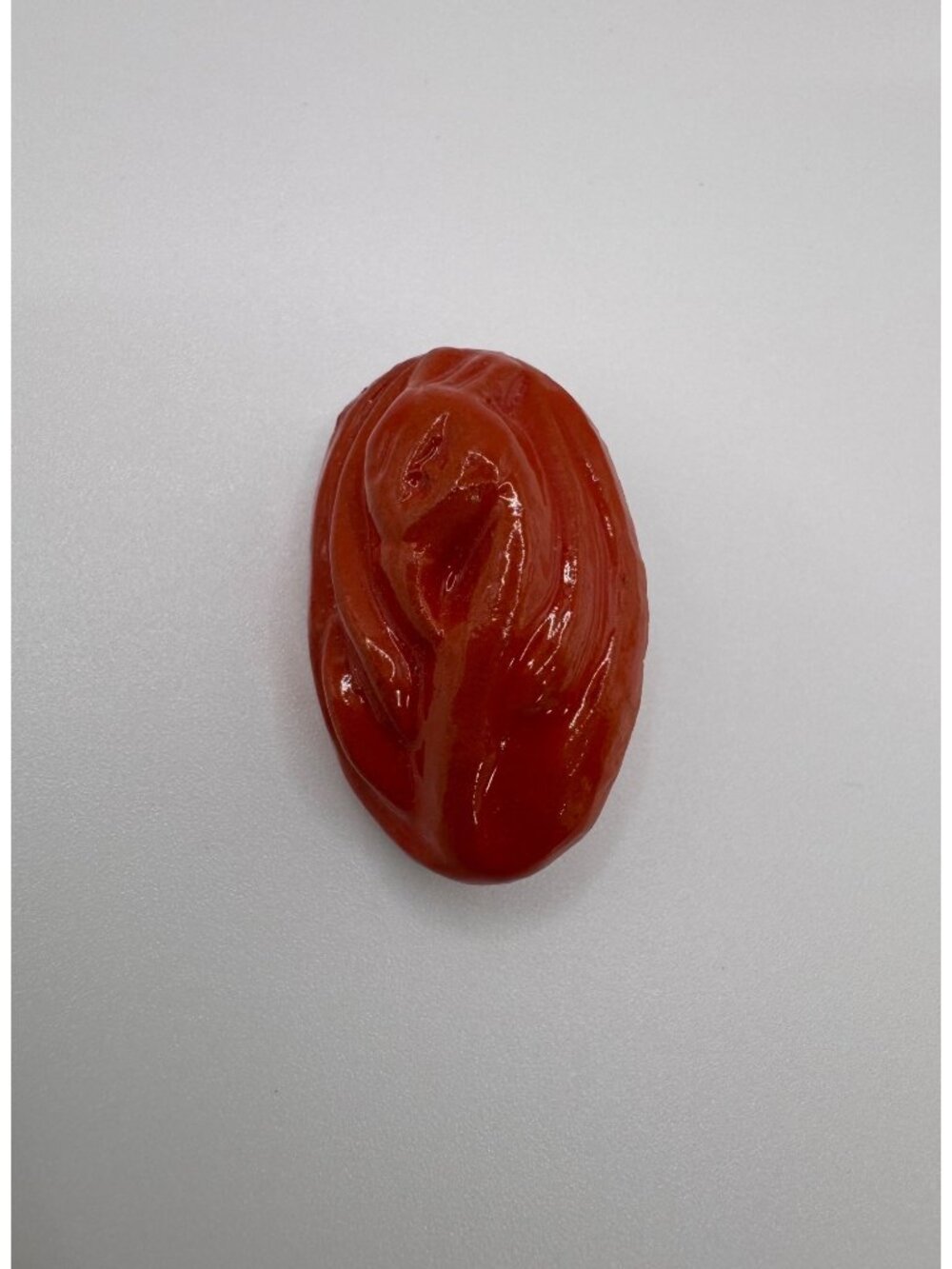 Signed KD 07 Phoenix Brooch Hand Carved Terracotta Clay Limited 16/400 Artisan